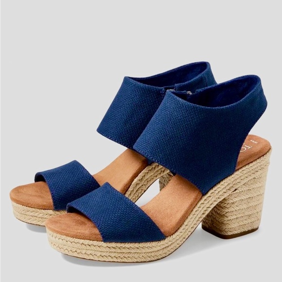 Toms Majorca Rope Platform Sandal - Picture 2 of 4